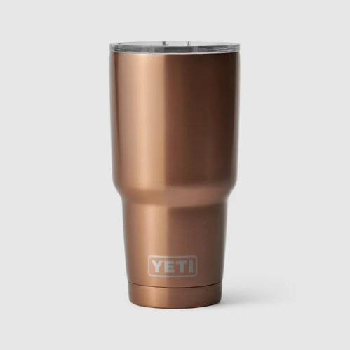 Yeti Rambler 30oz Tumbler Copper Con Tapa Magslider - Café