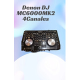 Controlador Dj Denon Mc6000mk2 Negro De 4 Canales 120v/230v