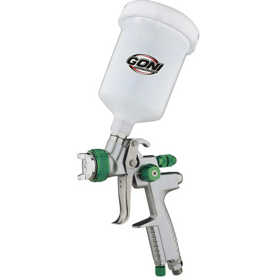 Pistola Gravedad Goni 3321 Metal 600ml Pintura Base Agua 1.3mm Gris | Envío gratis