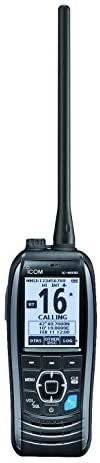 Icom Marine Radio Vhf Handheld Con Gps & ; Dsc 5 w