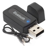  Adaptador Receptor Bluetooth Usb P2 Musica Carro Som Casa