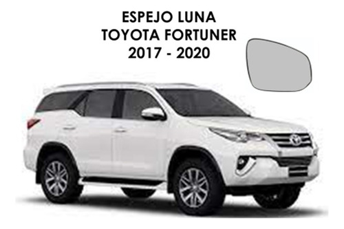 Espejo Retrovisor Luna Toyota Fortuner 2015 Al 2020 Foto 3