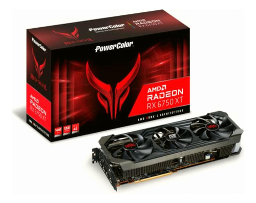 Powercolor Red Devil Amd Radeon Rx 6750 Xt Tarjeta Gráfica