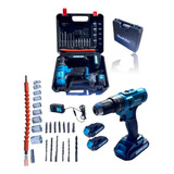 Taladro Inalámbrico Makita 24v Percutor Con Accesorios