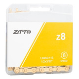 Cadena Ztto Z 8v. S - Gold  (dorado) . 116 Eslabones