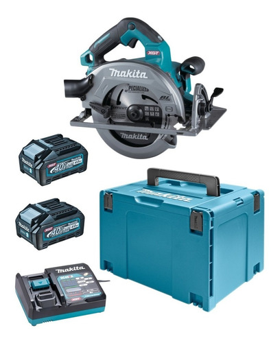 Sierra Inalámbrica De 7-1/2 40v Xgt Makita Hs003gm201