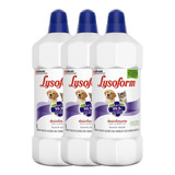 Lysoform Pets Super Kit 3 Litros Elimina Odores Dos Pets