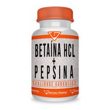 Betaína Hcl 300mg + Pepsina 40mg 180 Cáps