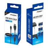 Kit 2 Cabos De Ps4 Usb V8 Para Controle 1.8m Carregador Ps4