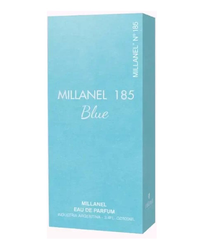 Millanel Nº 185 Blue - Eau De Parfum   Femenino 100 Ml.