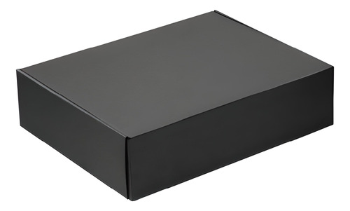 Pack 10 Cajas Negras Microcorrugado 40x30x10cm Desayunos