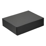 Pack 10 Cajas Negras Microcorrugado 40x30x10cm Desayunos