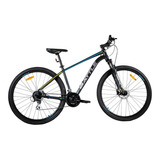 Mountain Bike Battle 270h R29 20  Frenos De Disco Hidráulico Cambio Shimano Altus Color Negro Mate/celeste  