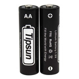 Tipsun - Pilas De Litio Aa (a Doble, 2900 Mah, 12 Unidades)