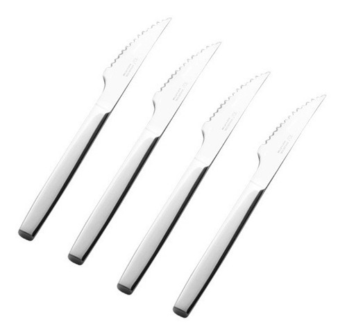 Volf Vento Cuchillo Asado Set X4 Cubiertos Acero Inoxidable