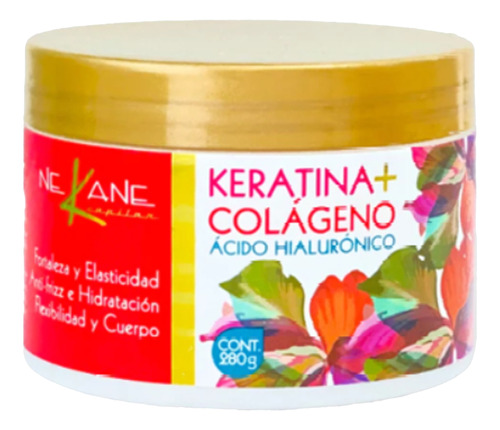 Nekane Tratamiento Keratina Colageno Cabello Seco Hidrata