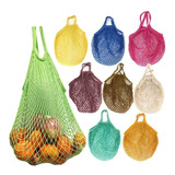 Bolsa Malla Para Fruta 40 Cm Ecológica Reutilizable 
