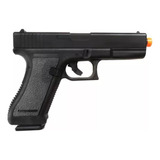 Pistola  Airsoft Glock Kwc K17 Spring Mola 6mm + Brindes