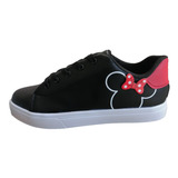 Tenis Mujer Mimie Mouse Suela Baja Silueta Envio Full