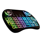 Mini Teclado Inalambrico Con Luz Rgb Smart Android Windows