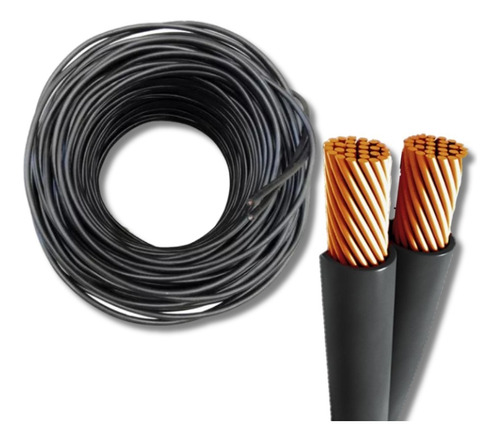 Cable Preensamblado De Cobre 2x6mm2 Por 50 Metros