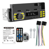 Receptor Estéreo Para Coche Bt Multifuncional Mp3 Radio Fm M