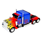 Transformers Optimus Prime Peterbilt Nuevo S/caja- Jada 1/32