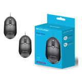 Kit Com 2 Unidades - Mouse Multilaser Office Mo300 Preto