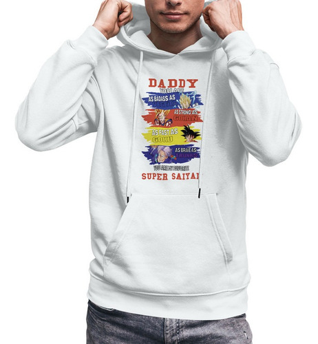 Sudadera Papa Dragonball Ingles