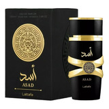 Asad Eau De Parfum 100ml Lattafa Emirados Árabes Unidos Perfume Importado Masculino Novo Original Lacrado Na Caixa Lacrado 