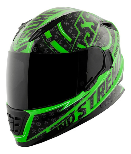 Casco Speed And Strength Ss1600 Sure Shot Moto + Mica Humo