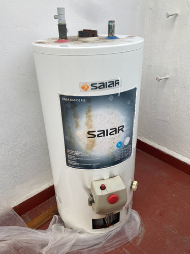 Termotanque Saiar A Gas Tcg080 Funcionando, Remato Por Obra