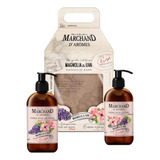 Set De Cremas Marchand Magnolia Y Uva Manos Y Cuerpo 250ml