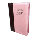 Biblia Reina Valera 1960 Letra Gigante Cierre Indice Rosa