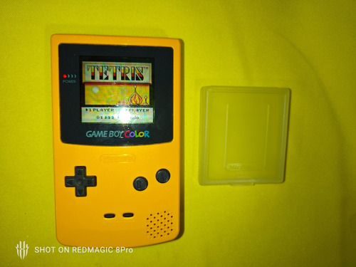 Consola Gameboy Color Original Con Tetris Y Cubre Polvos