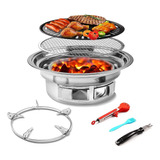 ~? Shikha Korean Charcoal Grill, Portable Barbecue Grill Sta