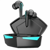 Audífonos In-ear Gamer Inalámbricos P30 Negro Con Luz Led