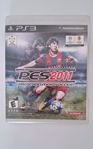 Jogo Ps3 Pes 2011 Pro Evolution Soccer (seminovo)
