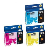 Cartucho Original Epson T194220 T194320 T194420 - 03 Cores