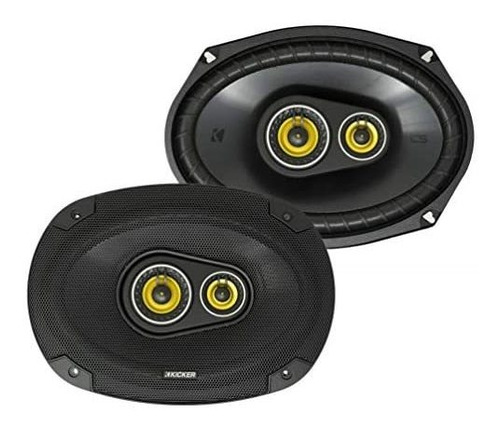 Par De Bocinas Kicker 150 Watts 6  X 9  -amarillo