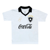 Camisa Liga Retrô Maurício Botafogo 1989 Cola Branca Infanti