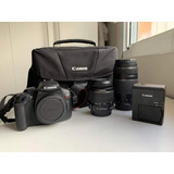 Canon Eos Rebel T6 18-55mm + 75-300mm Kit