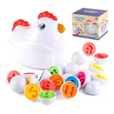 H Toy Matching Eggs Para Niños Pequeños Con Cajas De Empujar