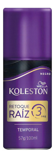 Kit Tinte Wella Professionals  Koleston Retoque De Raíz 3 Seg Tono Negro Para Cabello