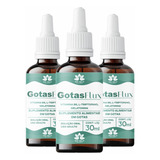 3x Gotasflux Original - Formula Importada 100% Concentrada 