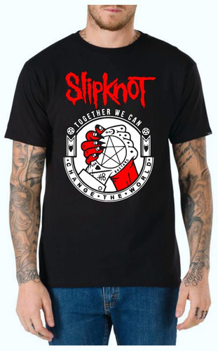 Remera Slipknot - Pacto - Rock - Full Vinil