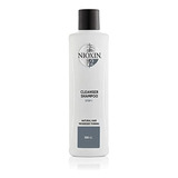 Nioxin Cleanser Shampoo 10.1 Oz, System 1-6 Con Aceite De Me