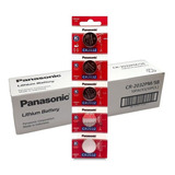 100 Pilas Cr2032 Panasonic Original 3v Litio Larga Caducidad