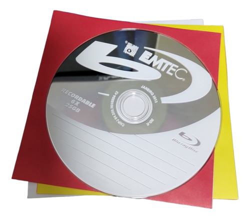 Emtec Mídia Virgem Blu-ray Recordable 25g 6x (5 Unidades)