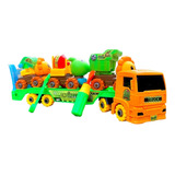 Juguete Tractomula + Carritos Didactico Regalos Niños Fiesta